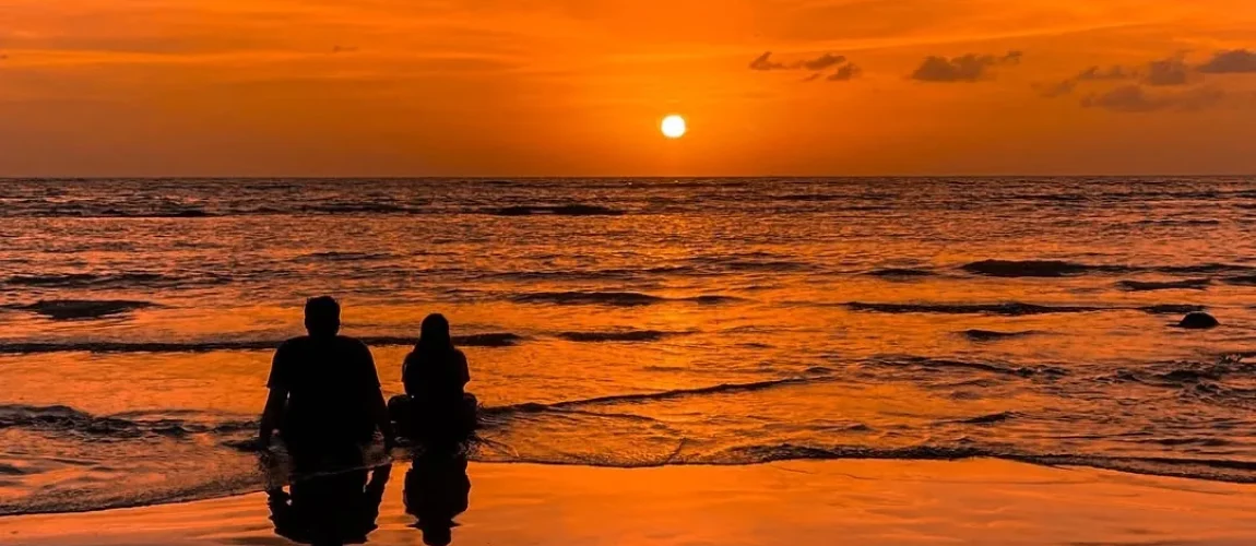 Alibag Beach, a 15 minute drive from Florea Resort